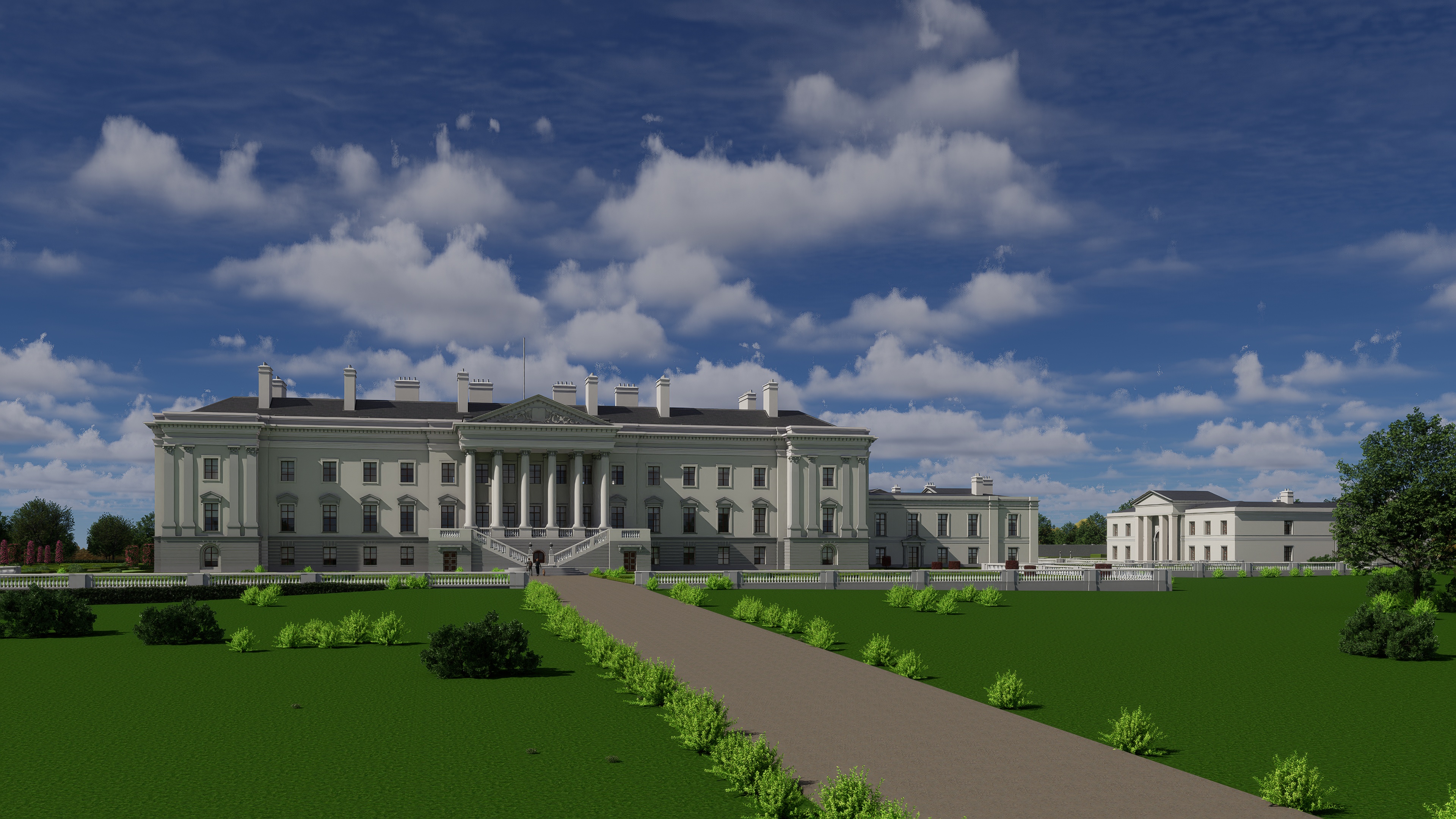 Hamilton Palace, Larnarkshire, Scotland 2024